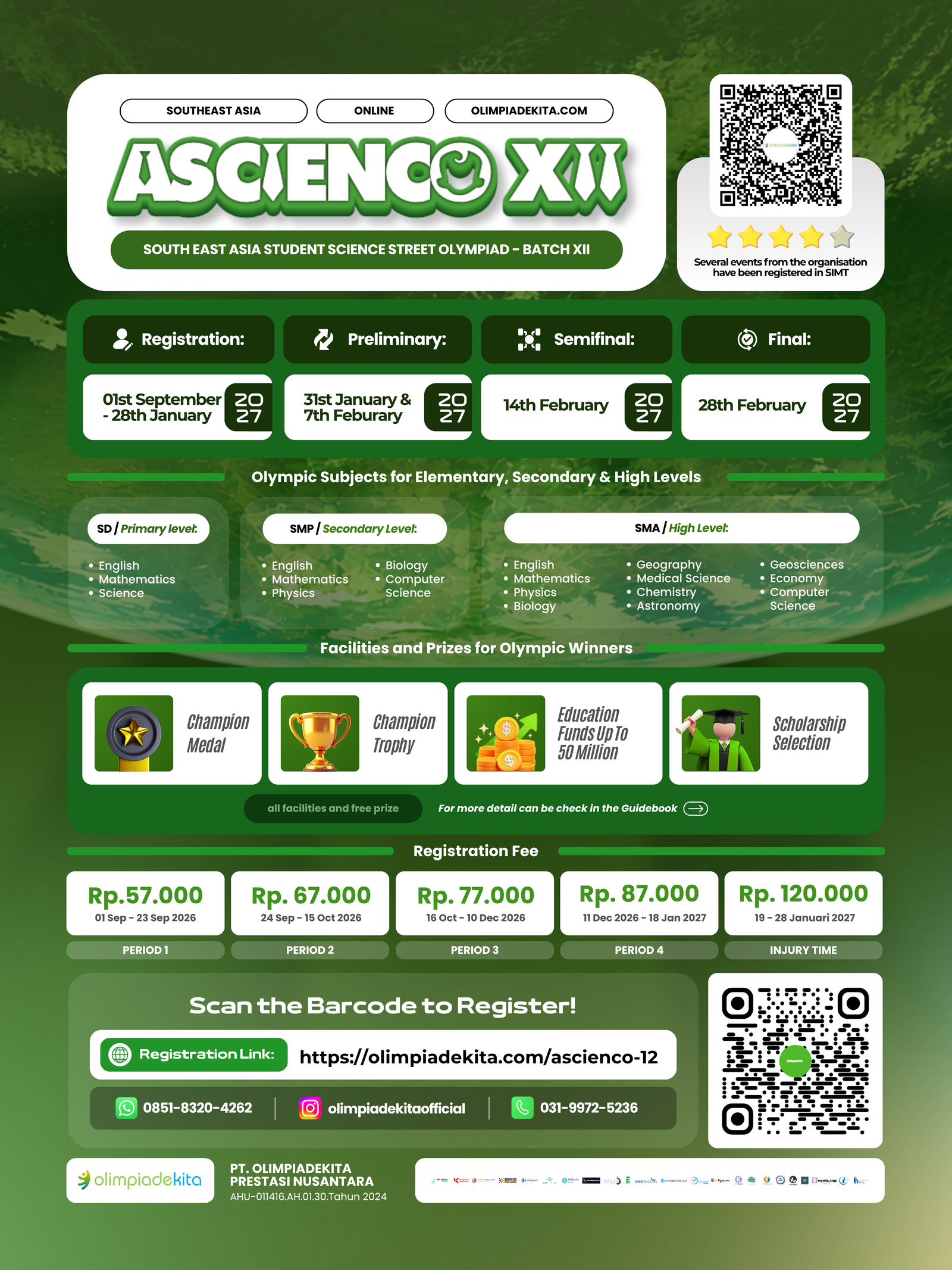 Poster ASCIENCO